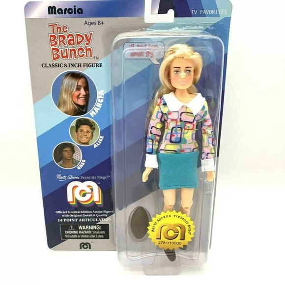 Mego Other - Brady Bunch Marcia 8 in Action Figure Doll Collectible New Sealed Package